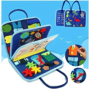 Busy Board Toddlers Sensory Activity Montessori Toys