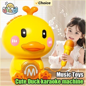 Cute Duck Singing Sound Microphones