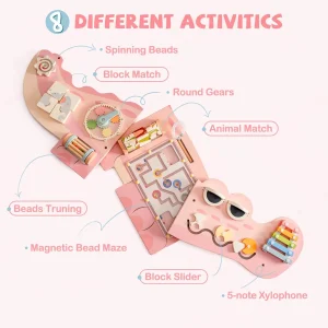 Wooden Busy Board Montessori