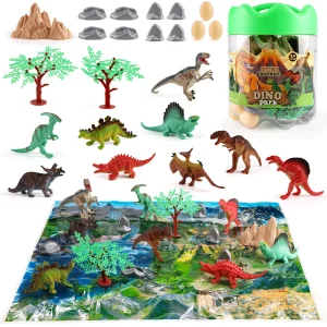 Dinosaurs, simulated, early educational cognitive toy